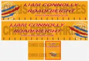 Code 3 Adhesive Vinyl Trailer Decal - Liam Connolly - 1/50 1/76 1/148 1/87 1/64
