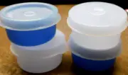 Tupperware Gadgets Set of 4 Smidgets with lids