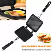Aluminium Sandwich Toaster Toastie Breakfast Camping Stove Maker Grill Toaster-φ