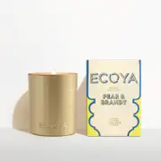 ECOYA Pear & Brandy Goldie Candle 460g