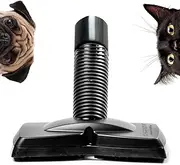[FurEater] Pet Hair Vacuum Cleaner Attachment | Vacuum Cleaner Brush for Removing Pet Hair, Lint Remover for Furniture, Carpets, Car Interiors, Pet Hair Brush with Replaceable Brush & Universal Adapter
