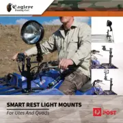 Eagleye Smart Rest Light Camera Thermal Mounts Swivel Pivot For Utes Quads