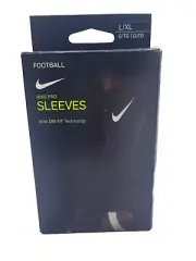 Nike Pro Dri Fit 3.0 Compression Football Arm Sleeves Black Mens Size L/XL NEW