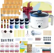 Candle Making Kit with Electric Wax Melting Pot, Candle Starter Kit for Candle