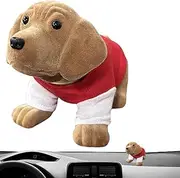 Car Bobblehead - Car Ornaments for Dashboard | Dog Shaking Head Funny Decorations Accessories for Men Women Teens Adults
