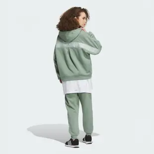 adidas 愛迪達 外套 女款 運動連帽外套 亞規 WORD FZ HOODIE 綠 IK9894