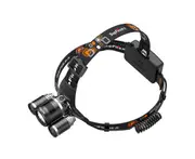 L46 4000 MAh Strong Light Long Shot Super Bright Headlight Rechargeable Flashlight Night Fishing Light Outdoor Emergency Light