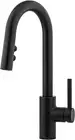 Stellen Bar Faucet with Pull down Sprayer, Single Handle, High Arc, Matte Black