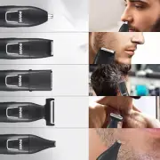 Povos 5-in-1 Beard Trimmer & Body Groomer – Cordless Precision Styling Kit