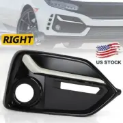 Front Right Fog Light Cover Frame For Honda Civic 2017-20 2021 5 Door Hatchback (for: Honda)
