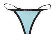 Womens G String Cotton Thong Blue