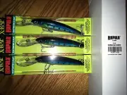 RAPALA X-RAP MAG 20---3 BLUE SARDINE COLORED FISHING LURES