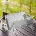 Barbecue Charcoal Grill Tabletop FirePit Card Furnace