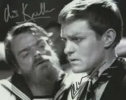 Doctor Who Autograph: MARK STRICKSON & CLIVE KNELLER(Enlightenment) Signed Photo