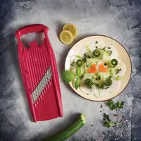 在飛比找momo購物網優惠-德國B☆rner波浪型蔬果切菜器(創意料理-波浪型蔬果切菜器