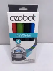 Ozobot Color Code Washable Markers New Set of 4 Blue Red Green Black NEW