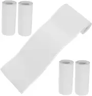 Self-Adhesive Thermal Paper Rolls for Mini Printers 5 Rolls of Printer Sticker Paper