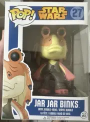 Funko Pop Jar Jar Binks Blue Box