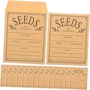 GETAJGHSD 50Pcs Self Sealing Paper Envelopes for Seeds Money and Mailing Resealable Packets for Gardening Storing Coins and Organizing Items