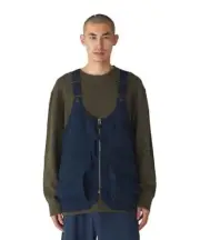 Snow Peak TAKIBI Weather Vest navy MNEW