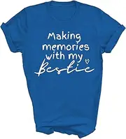 [Generic] Making Memories with My Besties Trip Best Good Friend Match Vacation Unisex Shirt for Men Women Gift