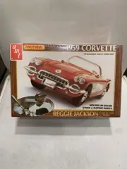 AMT 1959 Chevy Corvette 1/25 New Factory Sealed Plastic Model Kit Reggie Jackson