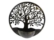 60cm Metal Round Tree of Life Wall Pot Holder Stylish Durable Vertical Garden