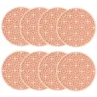 Coasters Cup Mat 10cm 8 Pack Drinks Cup For Coffee Kitchen Table Mat Pad