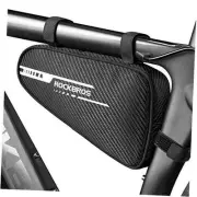 Bike Bicycle Triangle Bag Bike Storage Bag Bicycle Frame Pouch Bag for Black