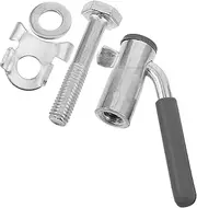 Kisangel Bike Seat Post Clamp Bolt Quick Release Saddle Tube Clamp for Bikes Secure Attachment Easy to Adjust Alloy Construction