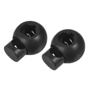 Plastic Spring Cord Locks (0.31")10pcs, Single Hole Spring Stopper Fastener