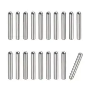 2x14mm Dowel Pins, 20pcs Round Head Flat Chamfered End Dowel Pin