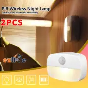 Night Light LED Cordless Battery Powered Motion Sensor PIR Closet Stair Light