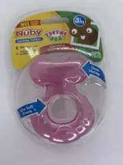 Nuby Soothing Teether Gentle Massage Soft Silicone 3m+