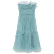 [Costarellos] Costarellos Marinel Gown 40 FR BLUE