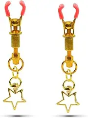 Bdsm Nipple Clamps Metal Non-Piercing Nipple Clamps For Women Breast Sexual Pleasure Nipple Clips For Women, Men, Couples