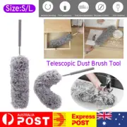 Duster Extendable Telescopic Feather Duster Extend Handle Home Cleaner DustBrush