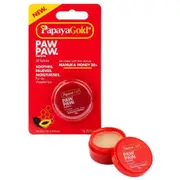 Papaya Gold Paw Paw Lip Balm 7g Manuka Honey 20+Moisturising Care