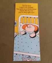 vintage AMERICAN GREETINGS hi Brows JOKE Get Well Cards. Nos