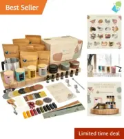 Luxury Soy Candle Making Set - 7 Scented Options, Tins & Gift-Ready Packaging