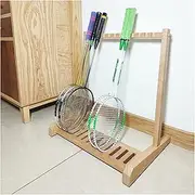 Tennis Racquet Storage Rack,Garage Sports Equipment Organizer,Space-Saving Racquetball Display Stand,Load Capacity 35 Kg
