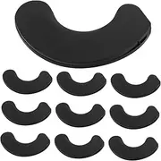VANZACK 10pcs Dumbbell Rack Barbell Small Weight Rack Gym Rack Weight Holders for Dumbbells Rack for Weights Rack for Dumbbells Dumbbell Floor Organizer Weight Rack for Dumb Bells Pp Black