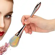 Mineral Powder Brush, Ergonomic Powder Brush Soft Hair Cosmetic Delicate for Blusher for Finishing Powder for Loose Powder