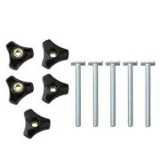 T Slot Nuts Tool Jigs Setup Standard 8mm Bolt Heads For Chop Saw Fence