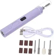 Veemoon Electric Nail Drill Machine Portable 2-in-1 Nail Pen With Lamp Kit For Manicure And Pedicure Nail Accessories For Home And Salon Use