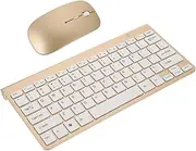 TEHAUX 1Set Modern Wireless Keyboard Keyboard and Silent Mouse Lightweight and Stylish Design for Home Office Use