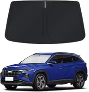 Car Sun Shade for 2022-2025 Hyundai Tucson Accessories Windshield Sunshade Cover Front Window Shade Custom Fit Tucson Sun Visor Protector Foldable Blocks UV Rays
