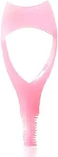 Eyelash Makeup Tool, 3-in-1 Curling Comb Mascara for Shield Ladies False Eyelashes Curler Applicator Guide Guard Upper and Lower Beauty Supplies