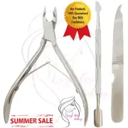 Mylee Professional Stainless Steel Dual Tool Cuticle Pusher Manicure Gel Polish