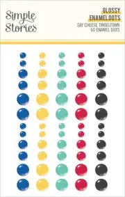 Say Cheese Tinseltown Enamel Dots-Glossy 5A0022L7-1G5DC